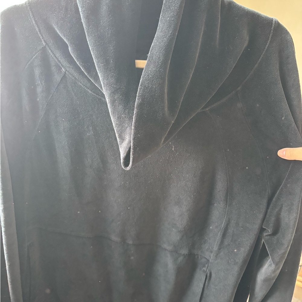 Athleta Black Cowl Neck Sweater